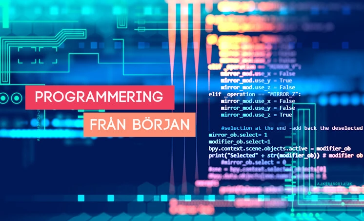 Kom igång med programmering på ett lekfullt sätt!